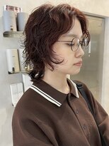 ムクコア(Muk CORE)&nbsp;ウルフレイヤーミィディアムパーマニュアンスパーマ川崎