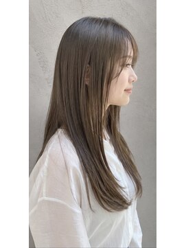ロロネー 中津(Lolonois) 【Lolonois中津】髪質改善ストレート×アッシュベージュ