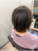 ブラウンボブ×カット,カラー,トリートメント