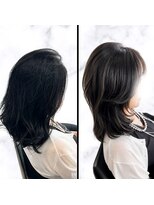 カットカットカットヴェンティ(Cut!Cut!Cut!VENTI)&nbsp;伸ばした長さを活かすバタフライレイヤー