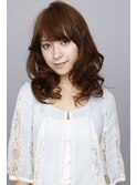 リラックス感漂う大人セミディ
