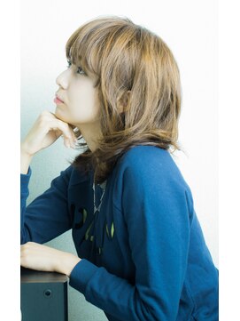 マウロア(MAULOA) 【MAULOA hair】　アッシュ系　セミディー