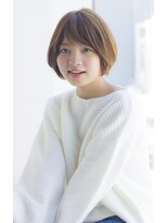 ラフ フロム ガーデン(Laf from GARDEN)&nbsp;【Ramie寺尾拓巳】大人女子の小顔ひし形ボブ×アッシュベージュ