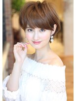 ビューイースト 亀戸 錦糸町(VIEW EAST)&nbsp;トップふんわり立体感のでるショートヘアスタイル