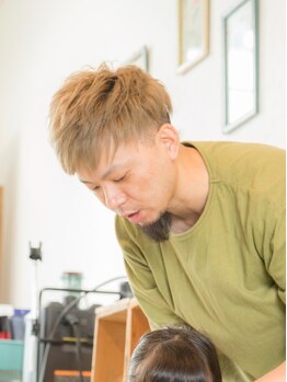 ヘアーデザイン グリーン(hair design green)の写真/小さい悩みでも、なんでもご相談ください！あなたに似合うヘアを提案いたします☆