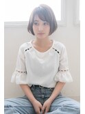 大人可愛いショートボブ
