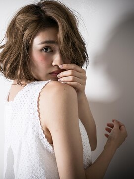 カバーヘア ブリス 川口(COVER HAIR bliss) *bliss川口*インナーカラーで抜け感アシンメトリー…大人ボブw