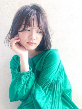 エース (ACE) ACEアッシュブラック×内巻きボブ横浜