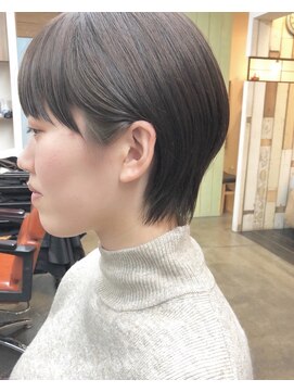 ベルクープス 天王寺店(Belle Coupes) 【ベルクープス天王寺】三島直子　コンパクトボブ
