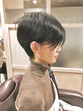 アクティフ(actif) 40代50代60代70代 耳かけショートヘア -名古屋の美容室actif-