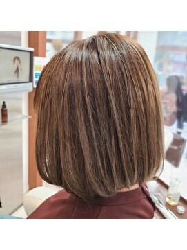 バサ 鷺ノ宮店(BASSA) 【佐々木　カラー　】３Dハイライト×大人ボブ