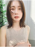 Belle BIANCA ウルフレイヤーカット×くすみブラウン byマツモト