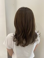 アドラーブル 長岡リップス旭岡店(adorable)&nbsp;オリーブベージュ/シークレットハイライト/大人可愛い/艶カラー