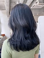 アイティーバイアルバム 下北沢店(IT by ALBUM)&nbsp;ブルーブラック_ショコラベージュボブルフベビーバング_ba346322