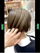 テテ(.tete)&nbsp;【お客様スタイル】シャドールーツブロンド