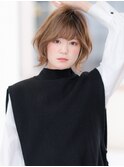 デジタルパーマ×外ハネパーマ×前髪あり　20代30代40代  s08