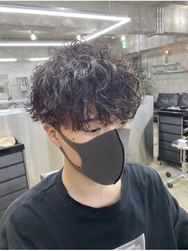 ロンドガルマン 名古屋(Lond GULLMAN) 【Lond GULLMANHide】MEN'S HAIR/波巻きスパイラルパーマ