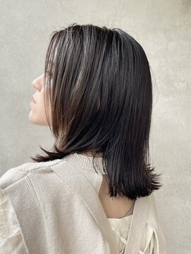 メゾンドイギー(MAISON de IGGY) 大人ボブ黒髪スタイル＃#簡単スタイリング＃#ツヤ髪スタイル