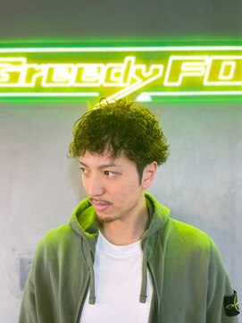 グリーディーフォックス 代々木(Greedy FOX) 束感/コンマヘア/アップバング/ツーブロックマッシュ/フェード