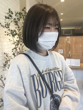 アンドファイン ヘアビューティー(＆Fine hair beauty) オリーブグレージュカラー