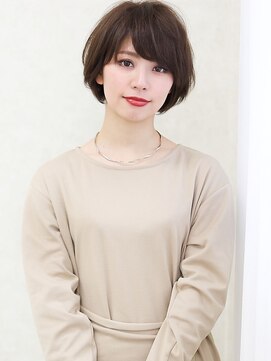 フレーム 博多店(FRAME) 美髪ハンサムショートくびれショートショートシースルー前髪