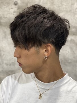 ココ 本八幡(KOKO) □カルマパーマ#ベリーショート#ウルフ#アッシュブラック