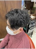 【GROOMER/S 佐藤】 ツイストスパイラルパーマ スタイル