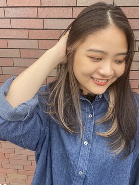 シャンプーボーイ ヒノ(SHAMPOO BOY Hino) ホワイトピンクベージュ×インナー