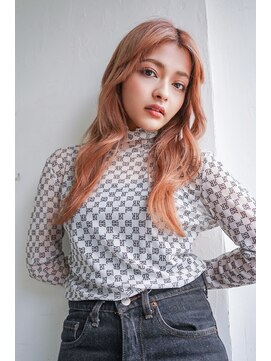 アンジェリカ 鹿児島中央タワー店(ANGELICA) レイヤー 韓国風 オレンジベージュ