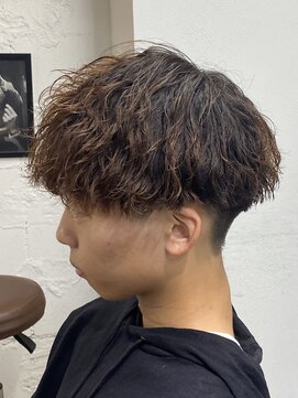 エルオム(EL.HOMME) 【RYUYA】束感マッシュ×ツイスパパーマ