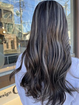 ヘアーデザイングランツ(Hair Design GLANZ) コントラストハイライト