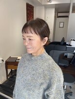 コマイ美容室 大人のオン眉ヘア