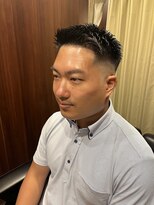 プラウド(PROUD)&nbsp;スキンフェード　ソフトモヒカン　田町　理容室　床屋　ショート