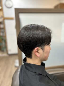 ケースタイルヘアスタジオ  虎ノ門店(K-STYLE HAIR STUDIO) 縮毛矯正×メンズカット×眉毛カット<メンズ>虎ノ門/神谷町/新橋