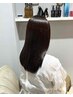 【髪質改善level★★★】美髪酸性ストレート+ケアカット＋トリートメント