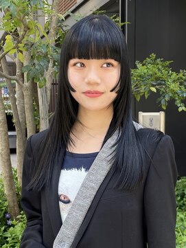 レコ 渋谷(LECO) うる髪艶髪顔まわりカットフェイスレイヤー姫カットストレート