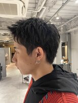 オンド(Onde)&nbsp;スパイキーショート×ワンカールパーマ/フェザーパーマ