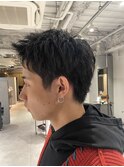 スパイキーショート×ワンカールパーマ/フェザーパーマ