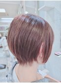 髪質改善ショートボブ