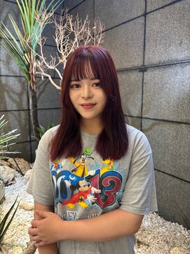 ゼスト フィーノ(ZEST fino) ブリーチなしボルドーカラー 立川