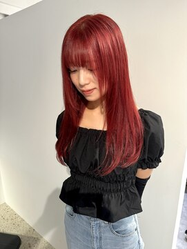 ノック(knock) ブリーチありBordeaux red