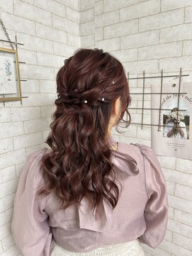 ベルデイズ 横浜西口店(BELDAYS) ハーフアップ