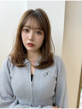 ロンドアベニール 北千住(Lond avenir) 小顔レイヤーカット　髪質改善　ブリーチなし　顔周り　北千住