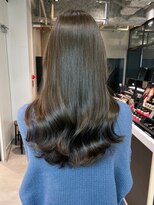 アイティーバイアルバム 藤沢店(IT by ALBUM)&nbsp;オリーブカラー秋色透明感カラーくすみベージュ_ba499171