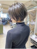 似合わせカット 大人 ショートボブ 前髪 川崎 イメチェン