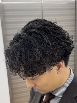 ビカムメンズヘアー 栄店(become men's hair) 大人波巻きツイストスパイラル