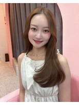 ボタン シブヤ(VOTAN SHIBUYA)&nbsp;ナチュラルハイライトでつくるシアーベージュカラー！