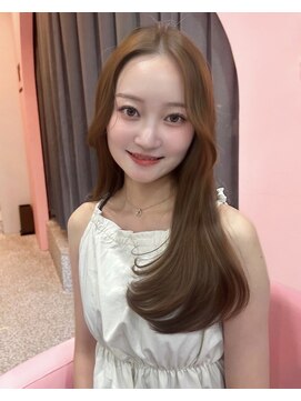 ボタン シブヤ(VOTAN SHIBUYA) ナチュラルハイライトでつくるシアーベージュカラー!