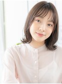 浦和/髪質改善/ヘーゼルグレージュ!外ハネボブくびれヘアf
