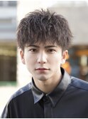 熊本メンズパーマ ツイストスパイラル ツーブロック MEN'S HAIR
